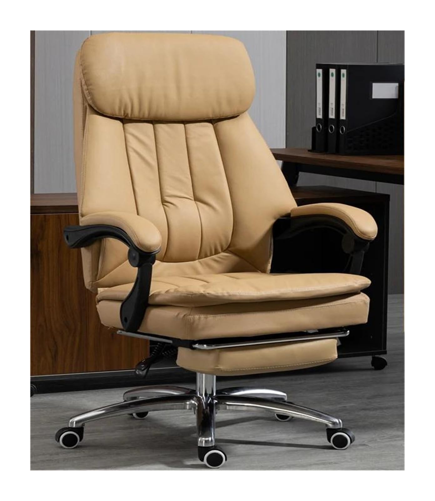 Ergonomic Executive Leather Office Chair