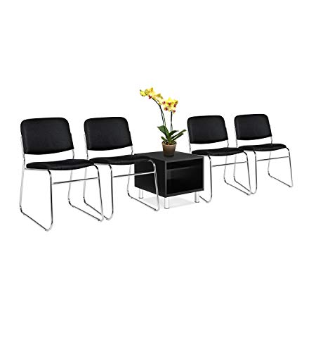 Reception Waiting Room Chair Set with Table