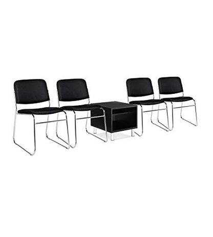 Reception Waiting Room Chair Set with Table