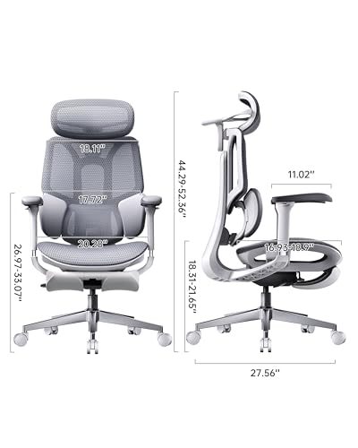 Ergonomic Mesh Office Chair with Lumbar Support