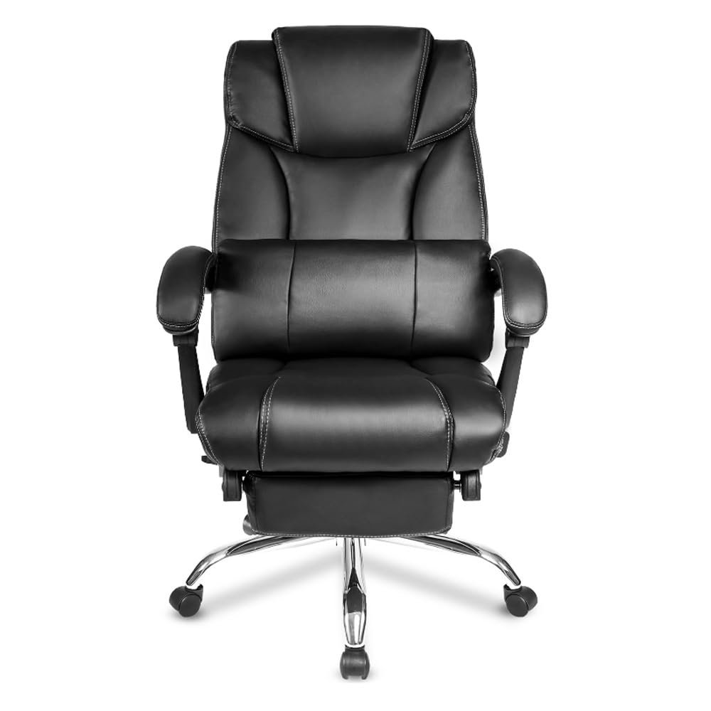Luxury Executive Office Chair with Footrest