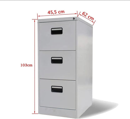 3-Drawer Vertical File Cabinet