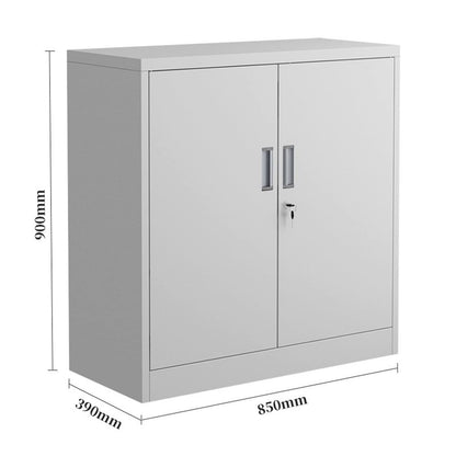 Locking Lateral File Cabinet with Storage
