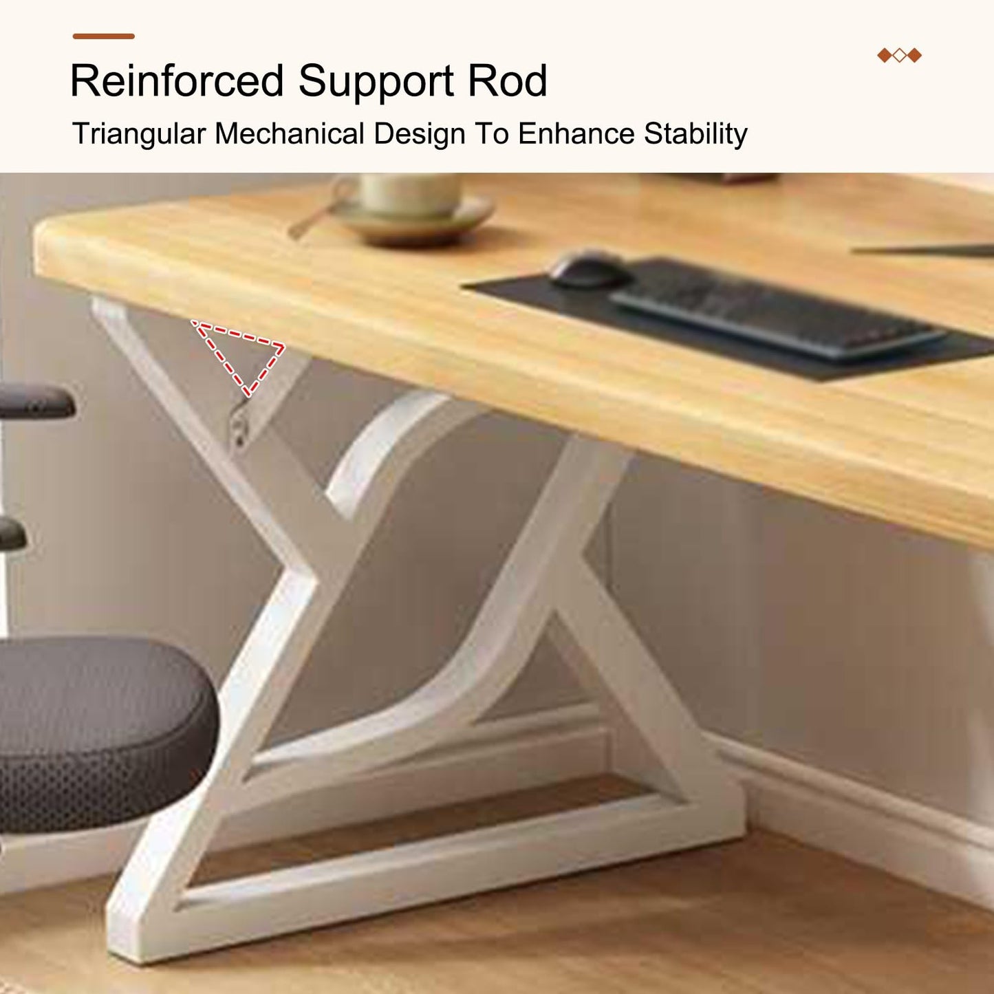 Large Computer Desk Workstation