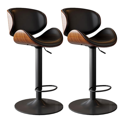 Adjustable Swivel Bar Stools Set