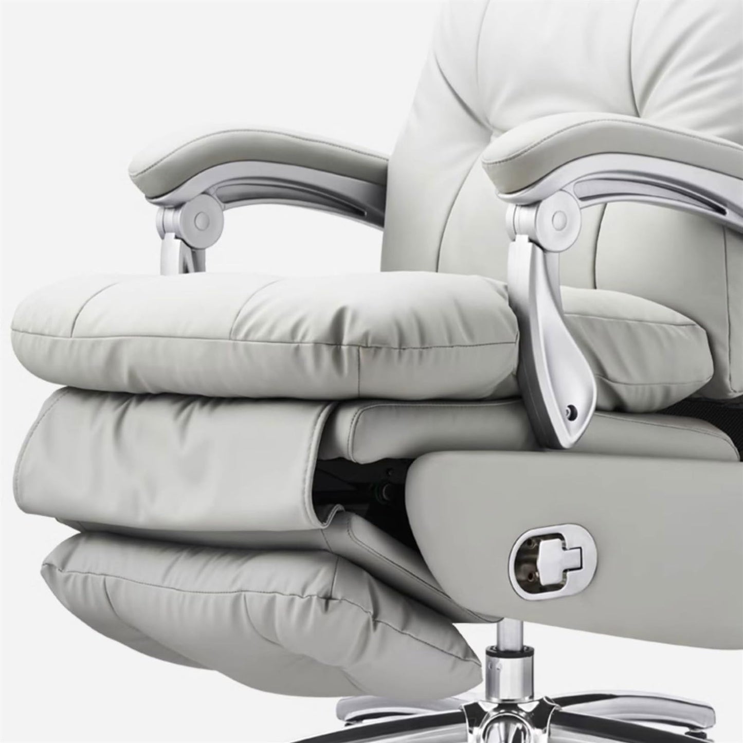 Luxury Reclining Swivel Office Chair