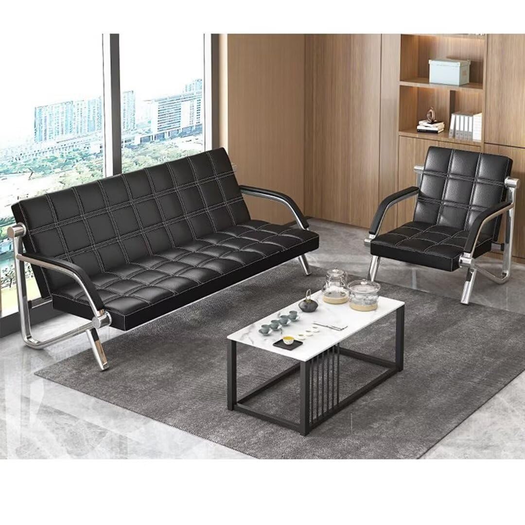 PU Leather Reception Bench Seating