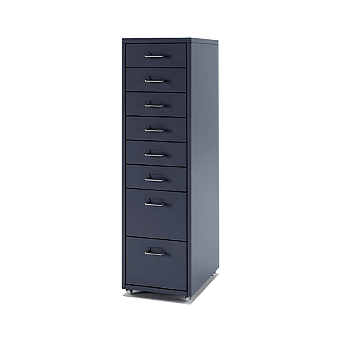 5-Drawer Rolling Metal File Cabinet