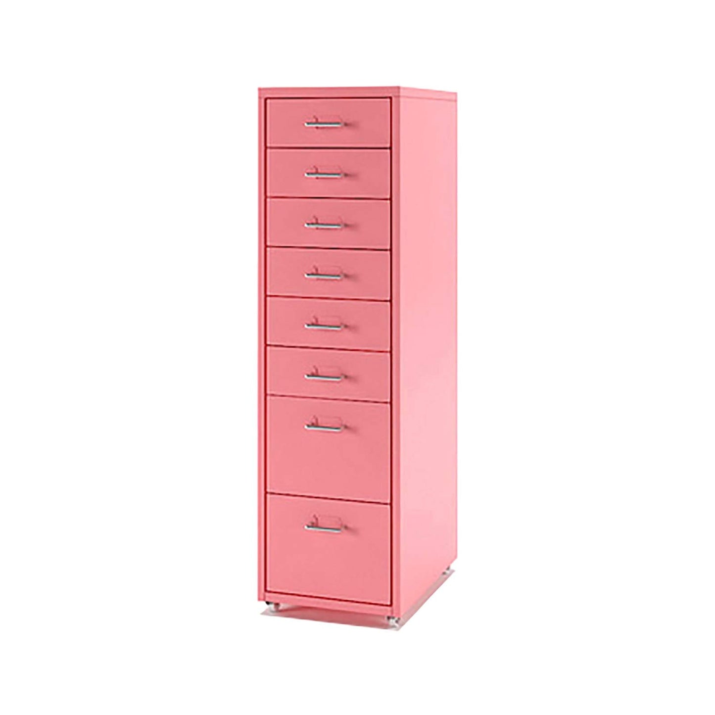 5-Drawer Rolling Metal File Cabinet