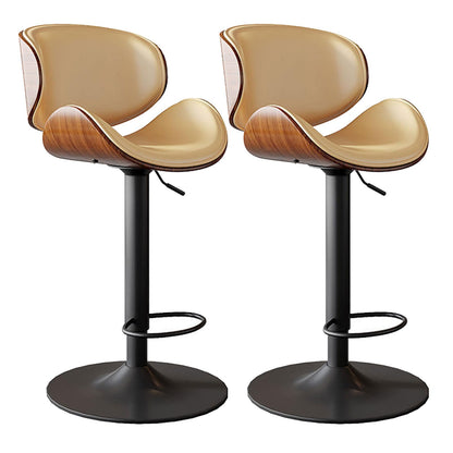 Adjustable Swivel Bar Stools Set