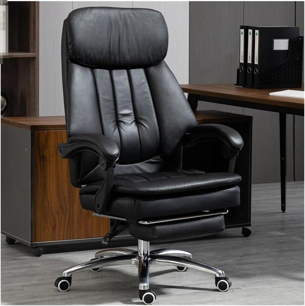 Ergonomic Executive Leather Office Chair