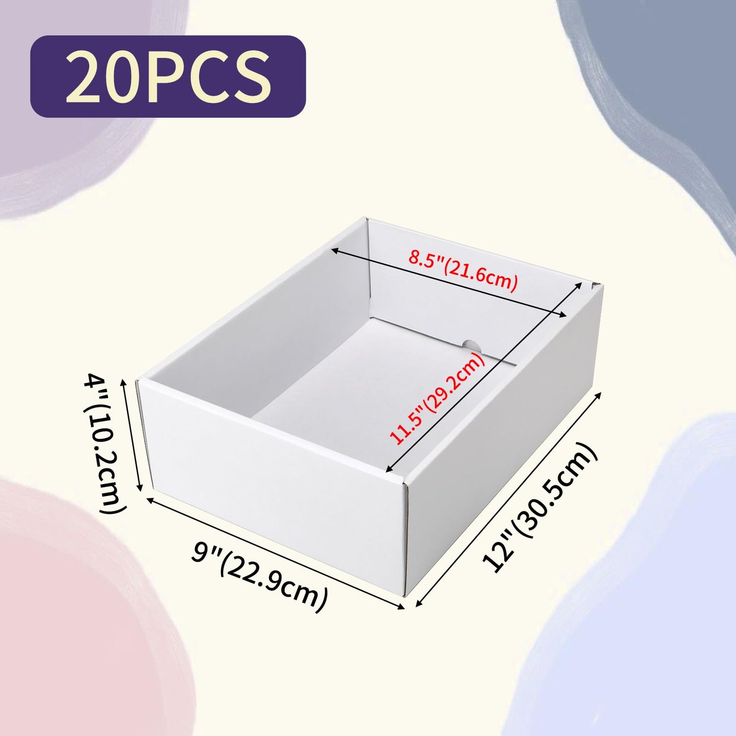 Open Top Storage Organizer Bins