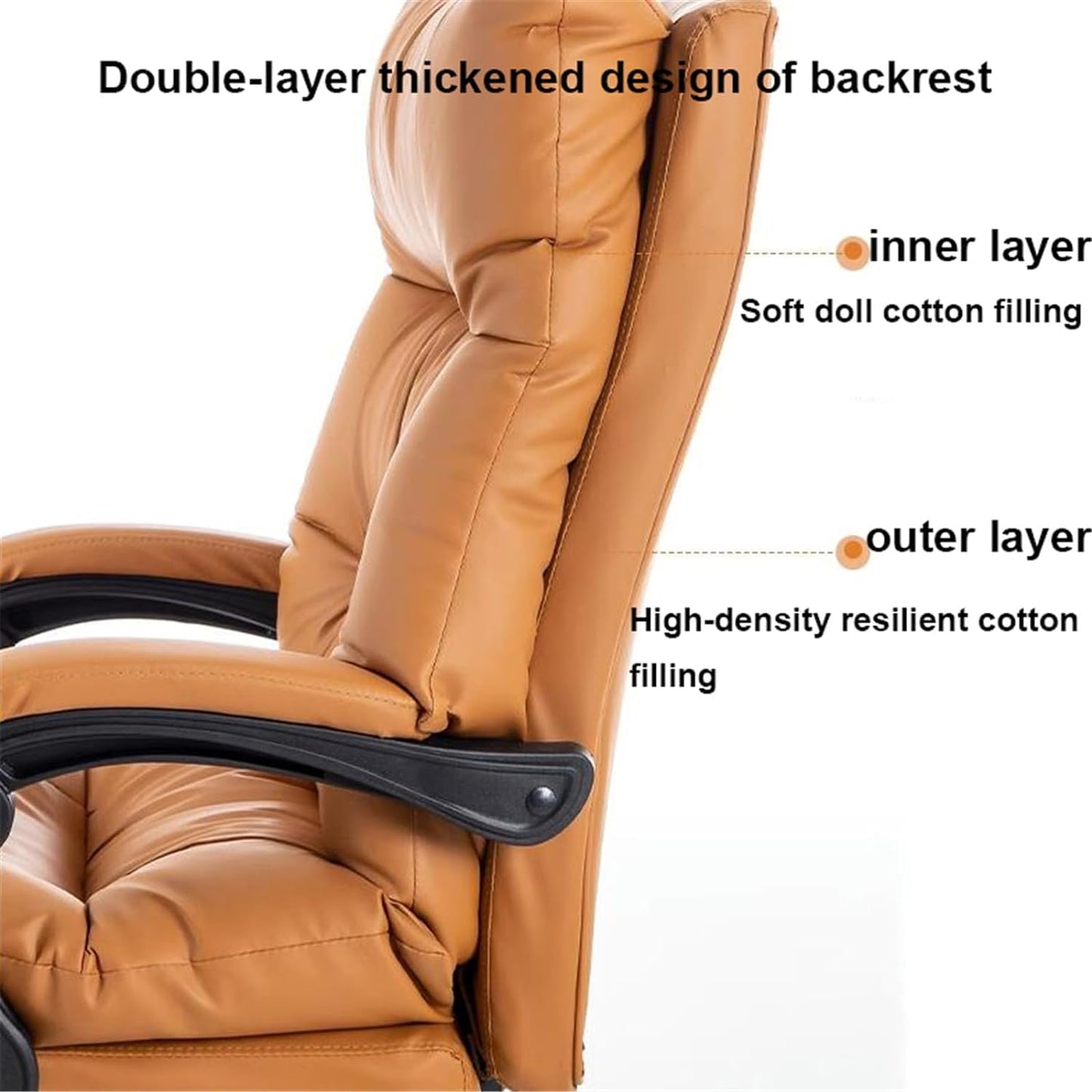 Ergonomic Reclining Executive Office Chair