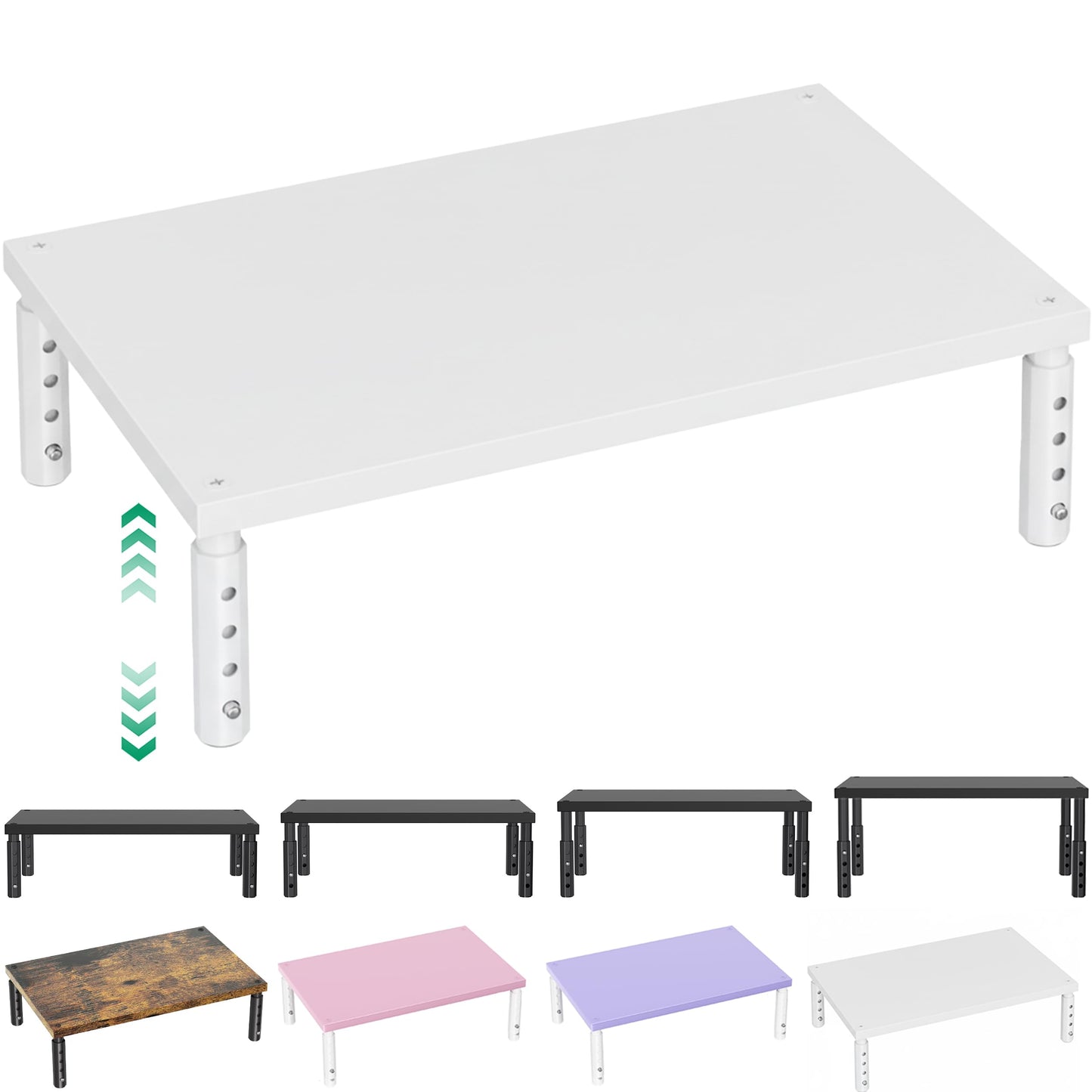 Adjustable Monitor Stand Riser