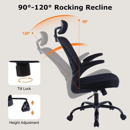 Ergonomic Mesh Office Chair with Lumbar Support