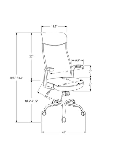 Adjustable Ergonomic Swivel Office Chair
