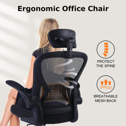 Ergonomic Mesh Office Chair with Lumbar Support