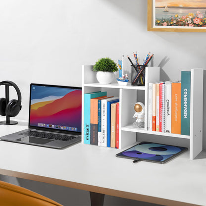 Adjustable Desktop Shelf Organizer