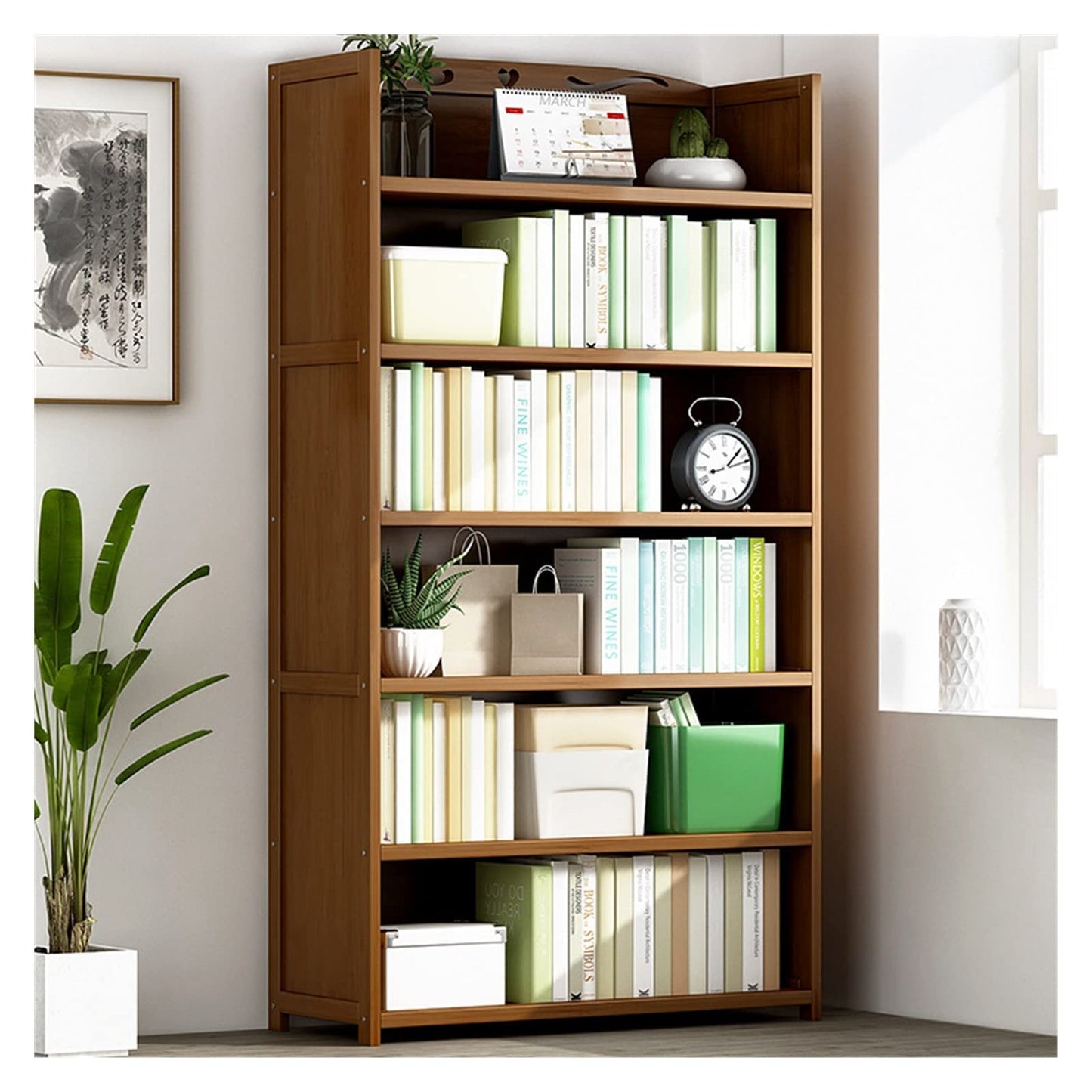 Open Cube Bookshelf Storage Cabinet