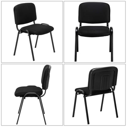 Stackable Mesh Conference Chairs Set