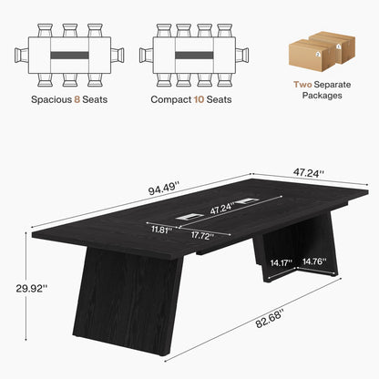 Large Conference Table for 8–10 People