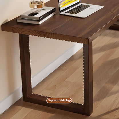 Modern Wood Computer Desk Workstation