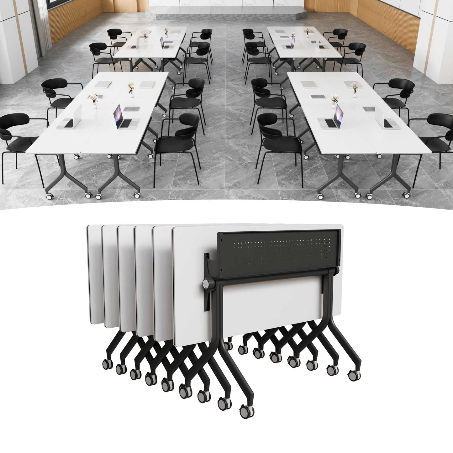 Flip Top Mobile Conference Table
