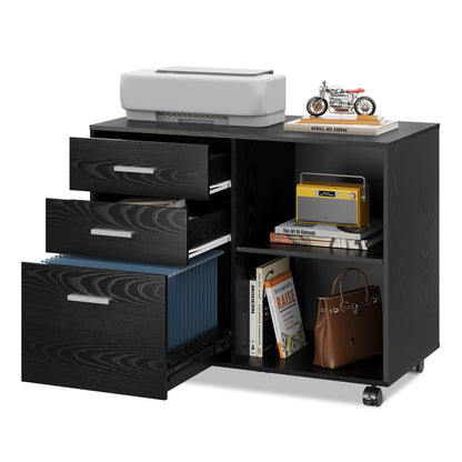 Wood File Cabinet