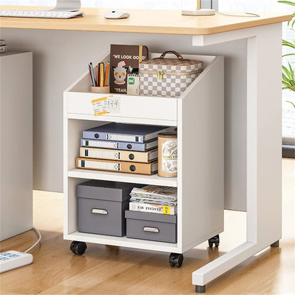 Vertical File Cabinet with Storage