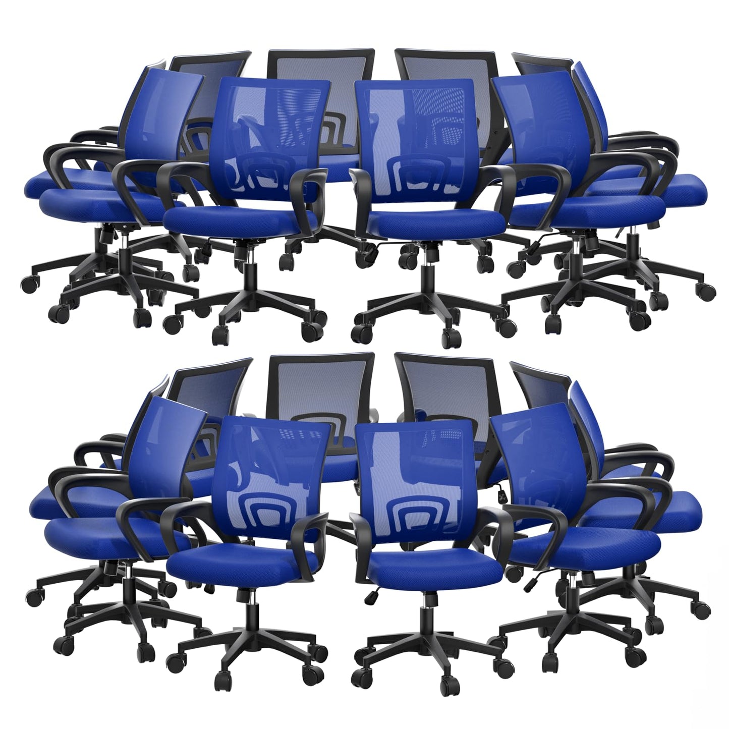 Mid-Back Ergonomic Mesh Office Chair