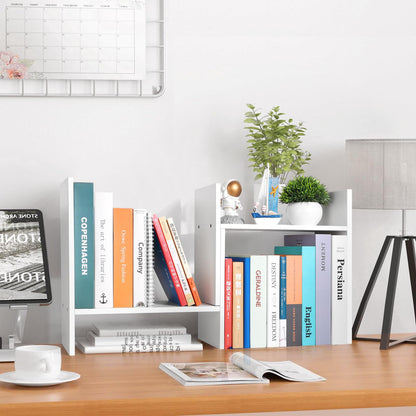 Adjustable Desktop Shelf Organizer