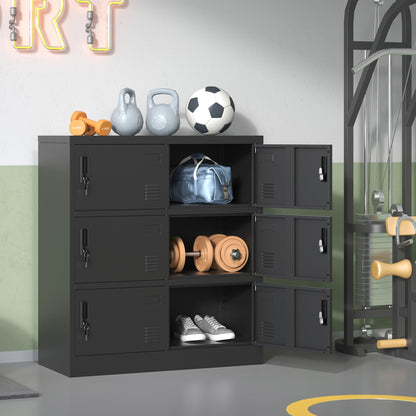 Steel Employee Locker Cabinet with Lock