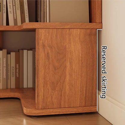 L-Shaped Corner Bookshelf Storage Rack