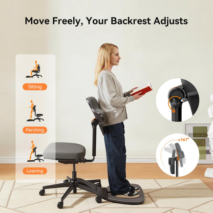 Ergonomic Standing Desk Chair