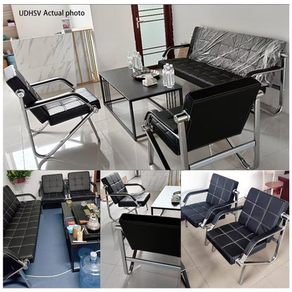 PU Leather Reception Bench Seating