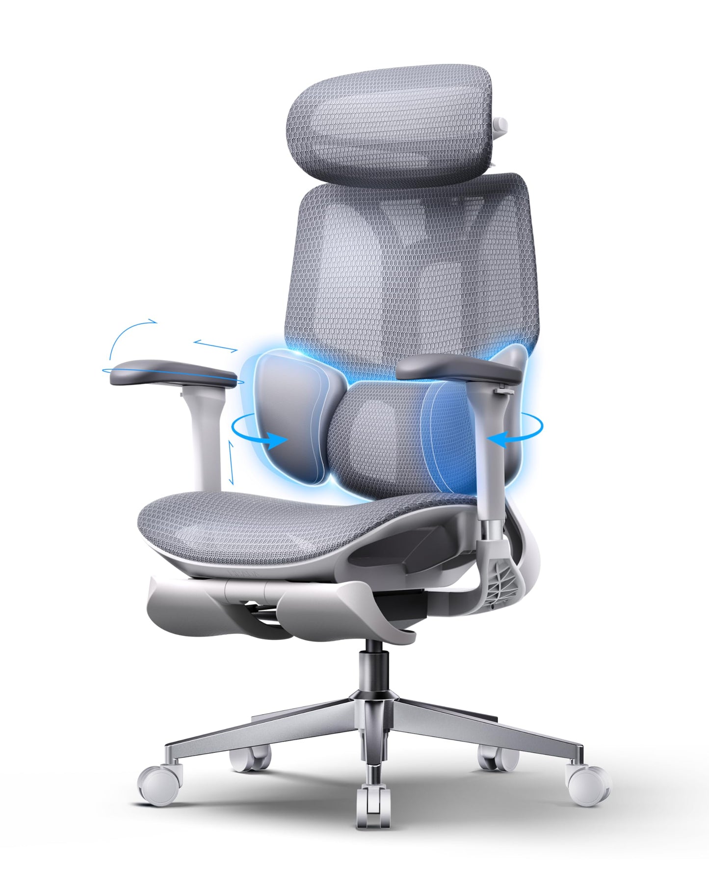 Ergonomic Mesh Office Chair with Lumbar Support