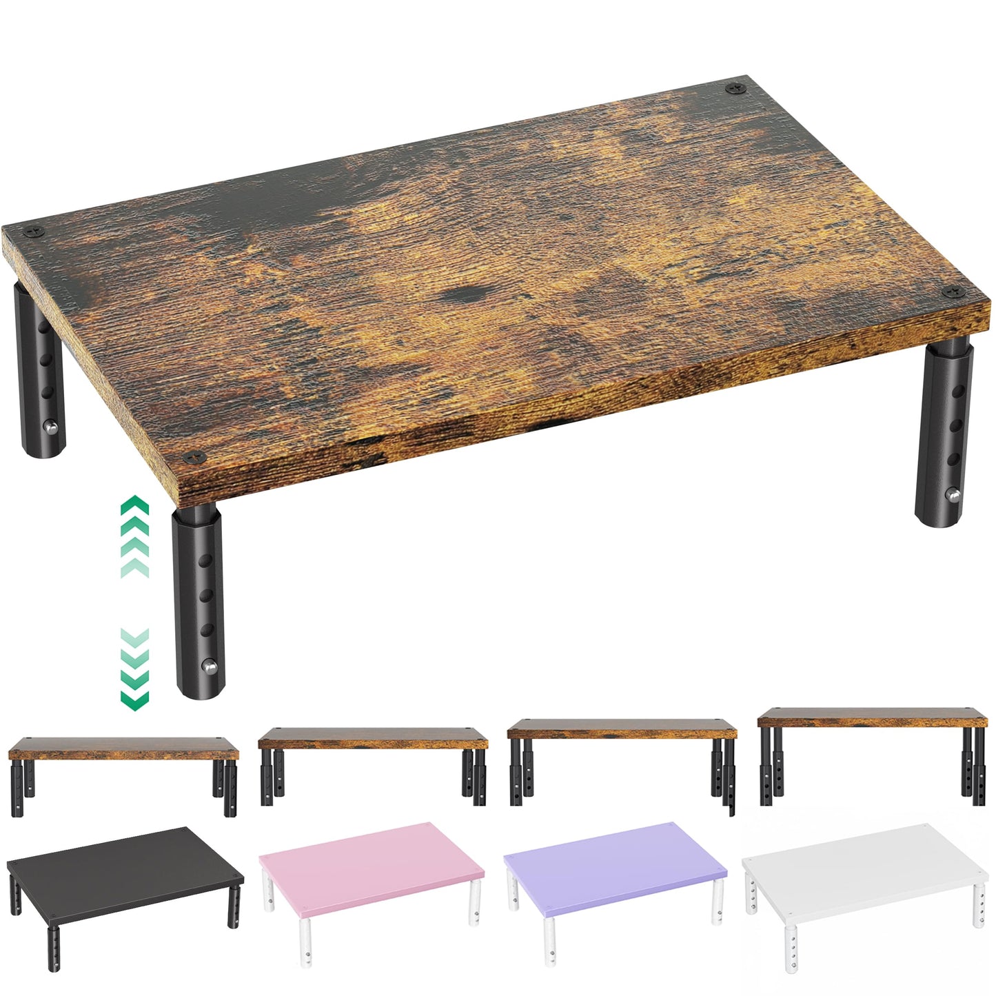 Adjustable Monitor Stand Riser