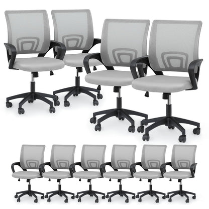 Mid-Back Ergonomic Mesh Office Chair