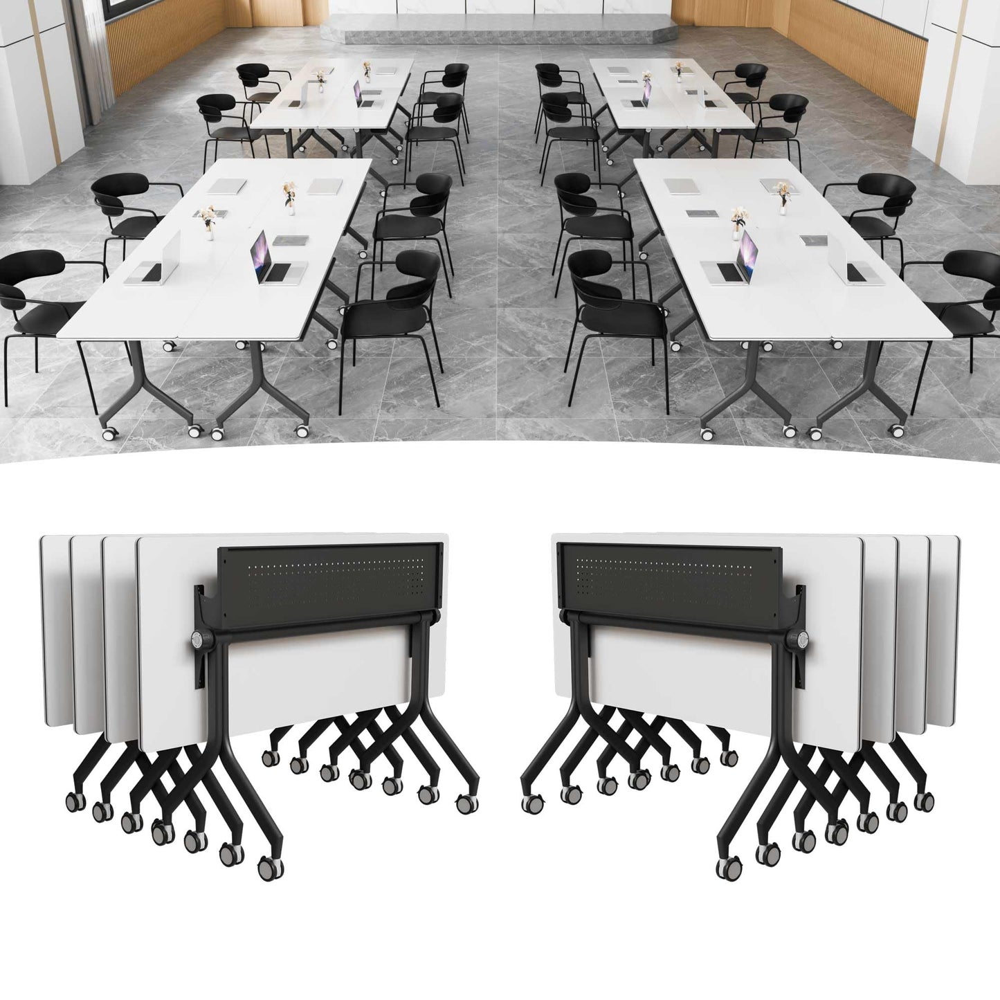 Flip Top Mobile Conference Table