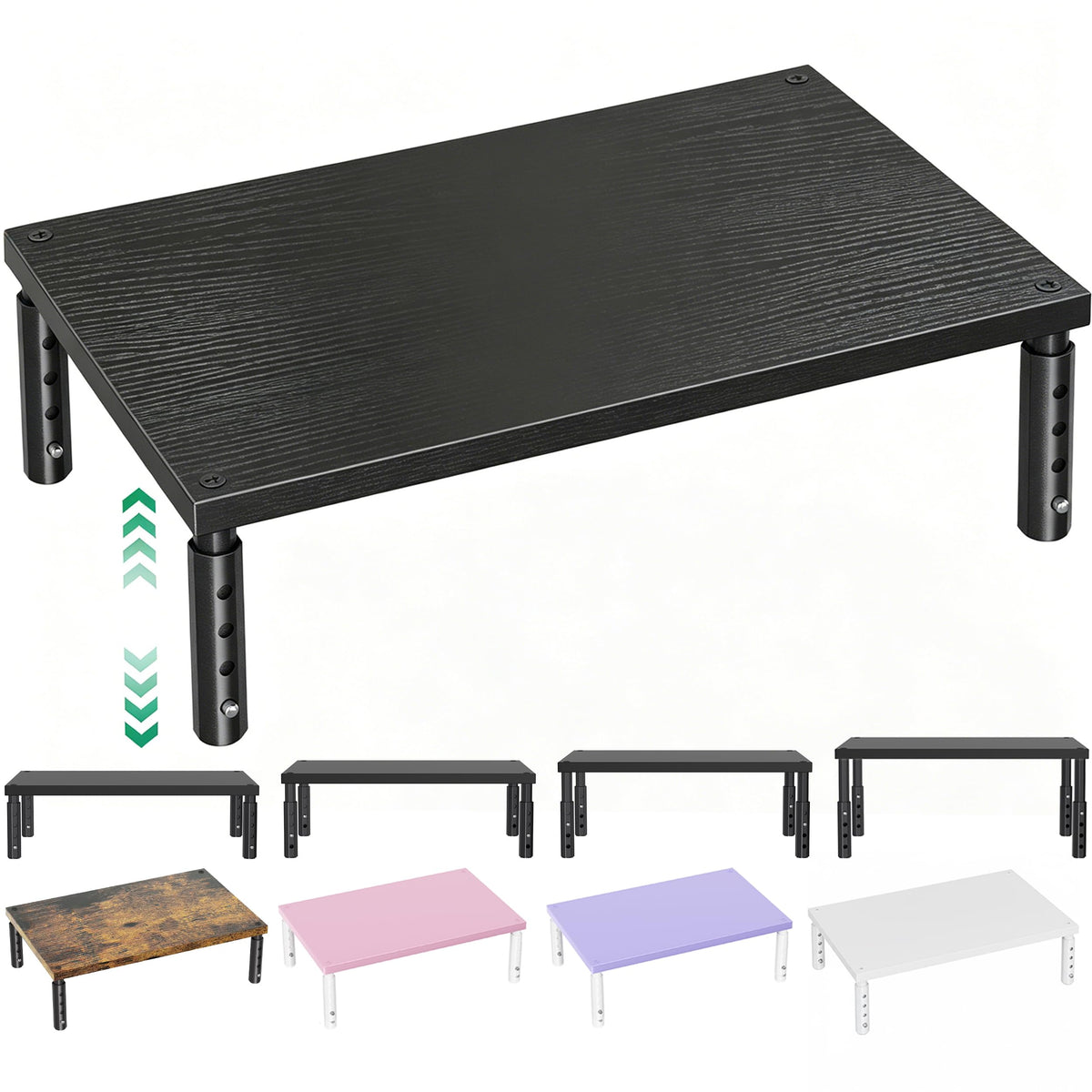 Adjustable Monitor Stand Riser