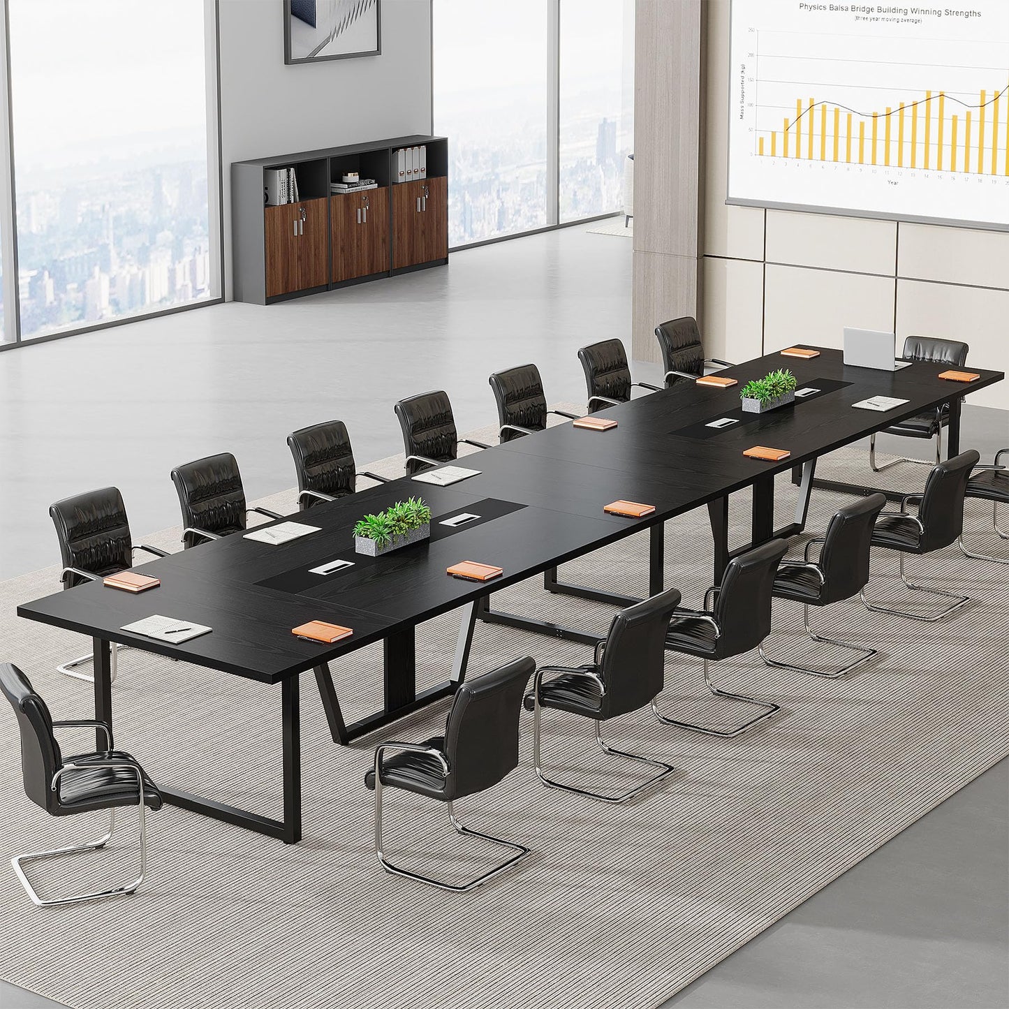 8FT Large Conference Table
