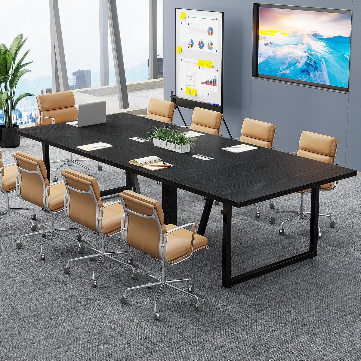 8FT Large Conference Table