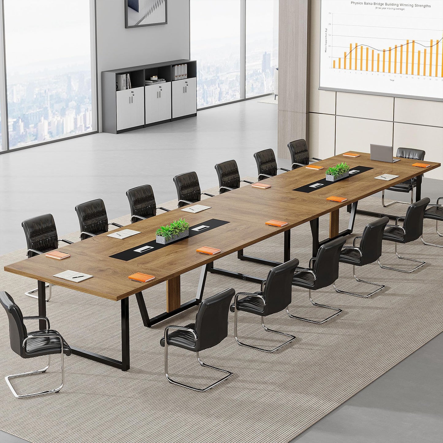 8FT Large Conference Table