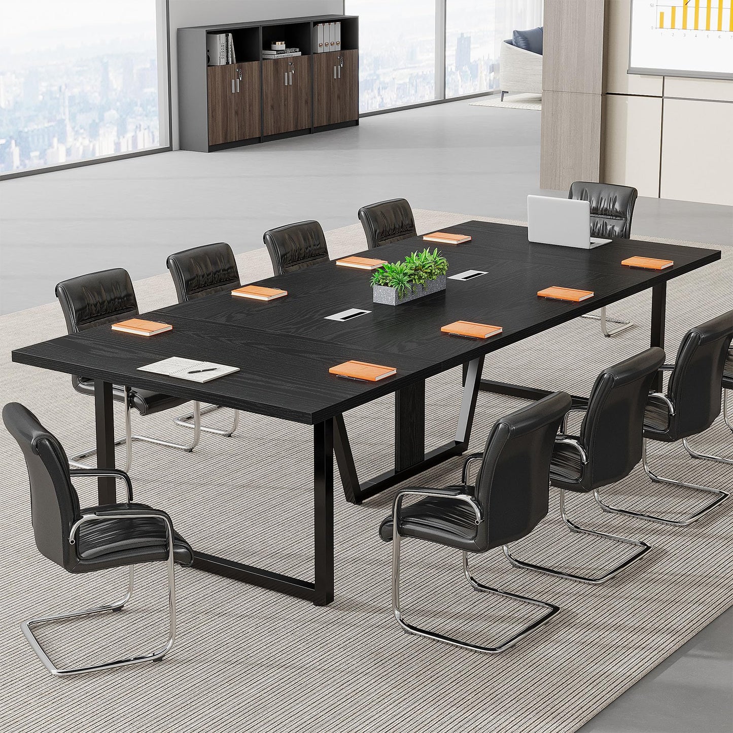 8FT Large Conference Table