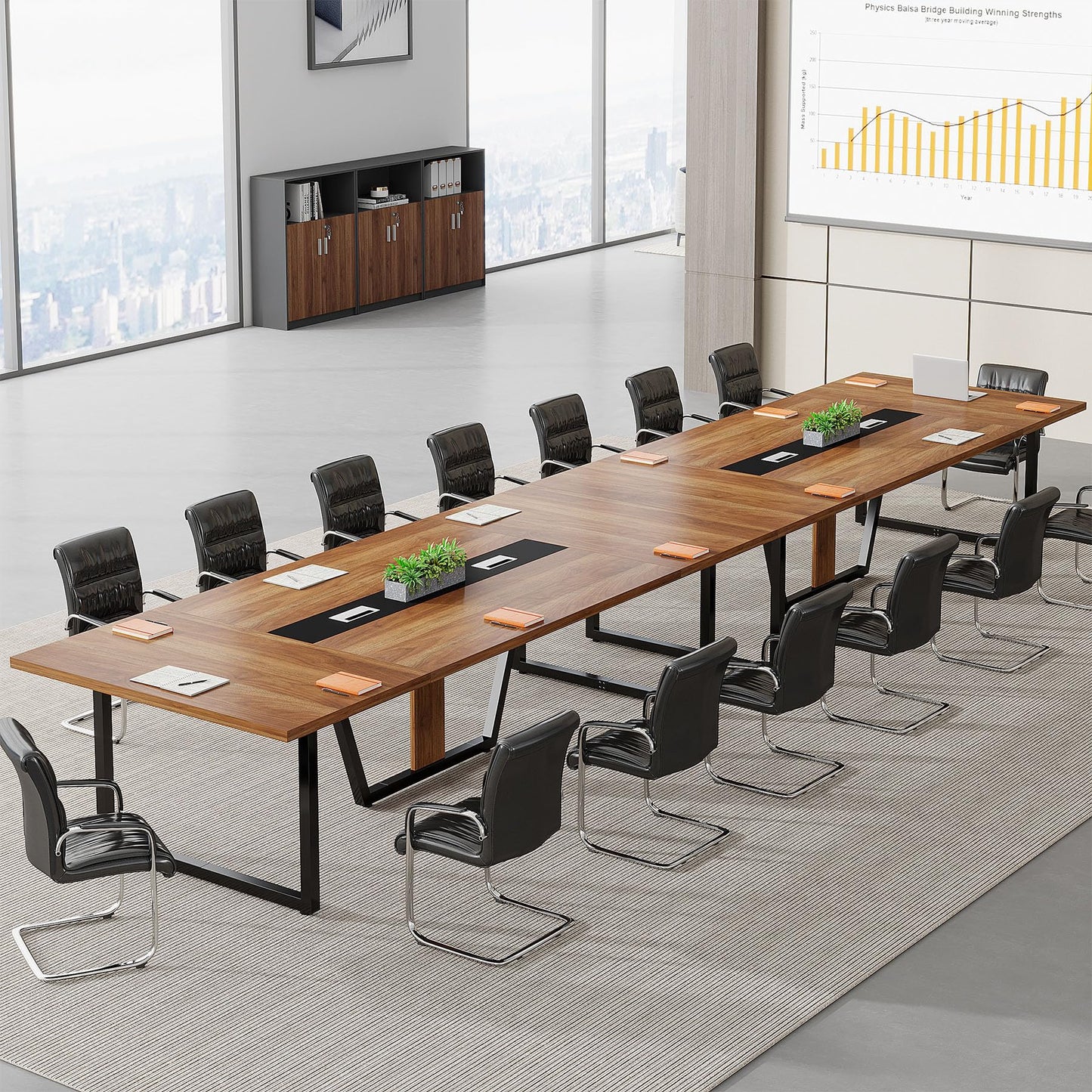 8FT Large Conference Table