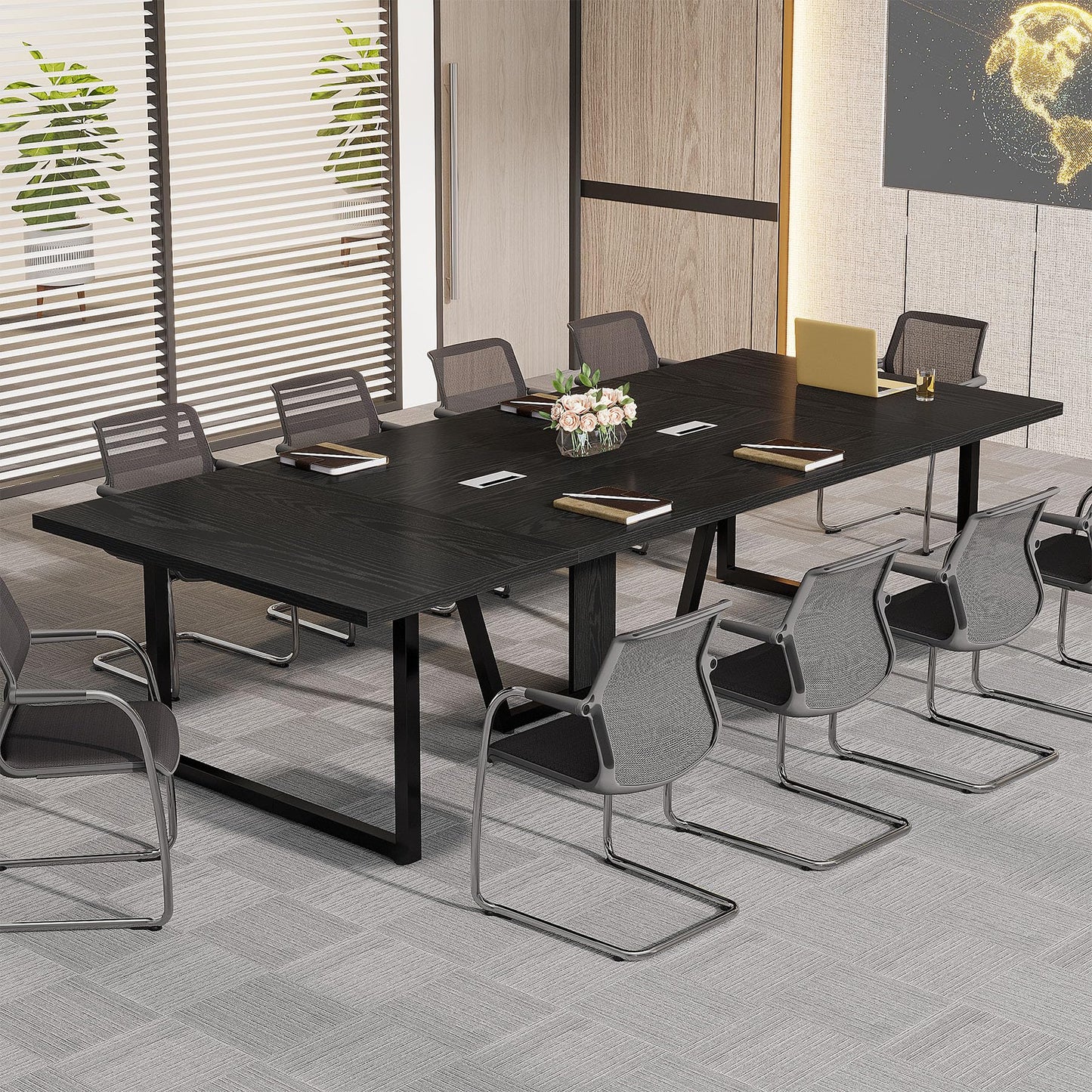 8FT Large Conference Table